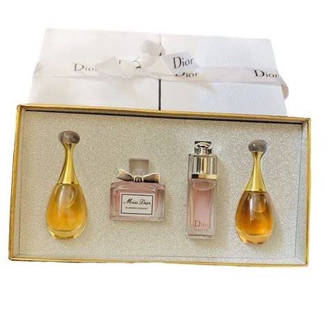 dior perfume womens set|dior miniature perfume gift set.